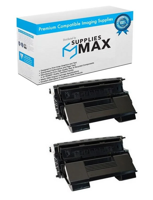 SuppliesMax SuppliesMax 52114501_2PK toner cartridge 2-pack 10000 pages — product photo