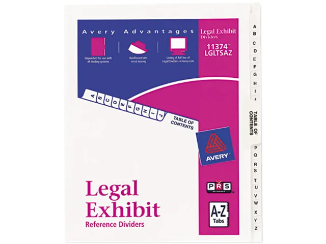 Avery Avery 11374 Index Dividers 27 Tabs Letter Size — product photo