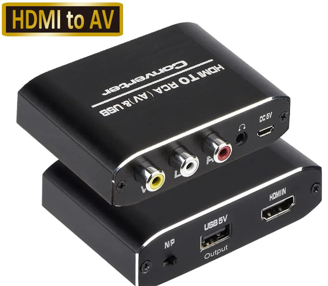 LUOM LUOM HDMI to RCA AV Converter 1080p 60Hz 3.5mm 150g — product photo