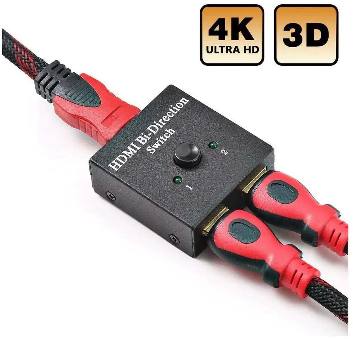SMUGDESK SMUGDESK Bi-Directional HDMI Switch 2 Port 1080 4K 3D — product photo