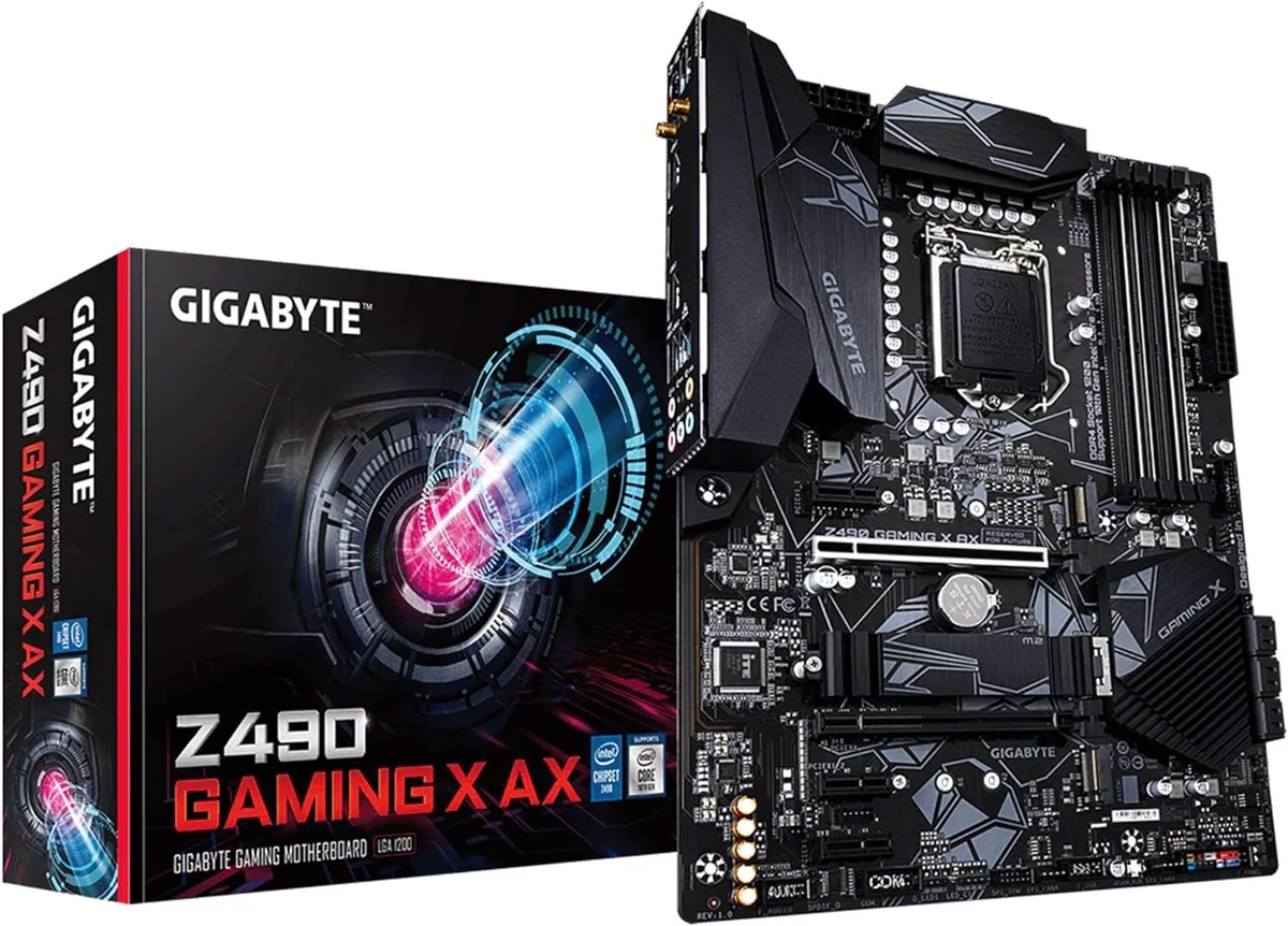 GIGABYTE GIGABYTE Z490 GAMING X AX Intel motherboard — product photo