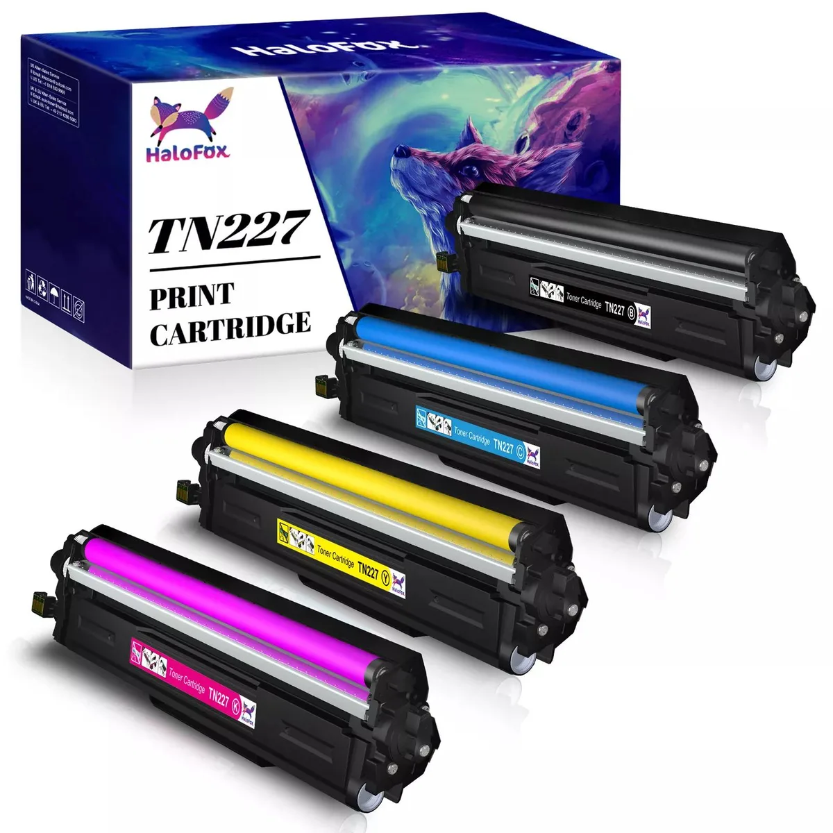 V4ink V4ink TN227 4-pack toner cartridge BCMY — product photo