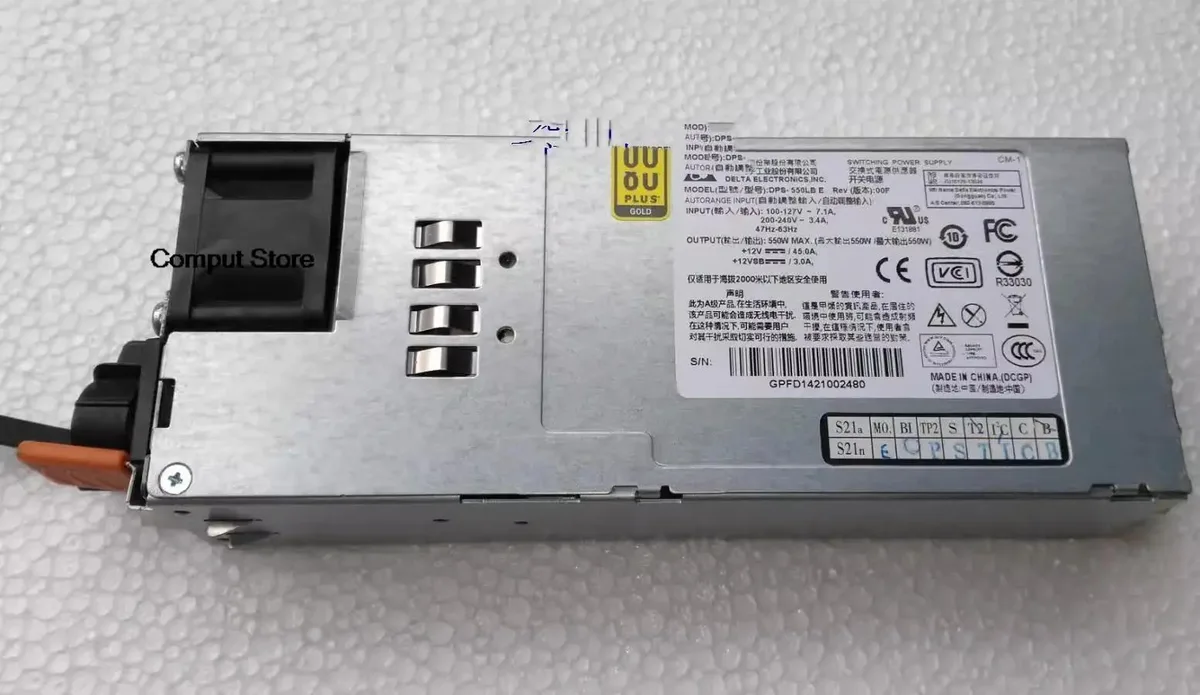 KHACHIMO RN4220 server power supply unit 550W DPS-550LB E