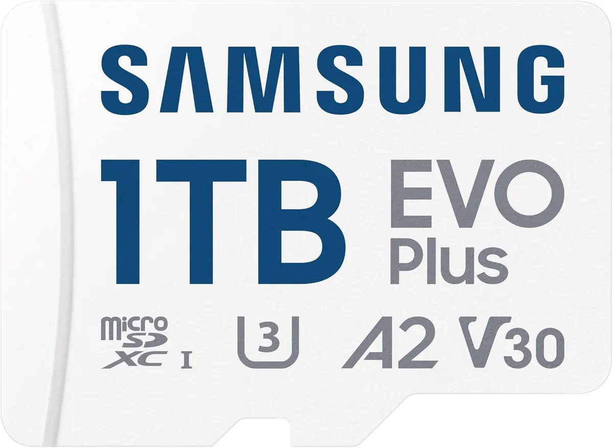 SAMSUNG SAMSUNG EVO Plus 1TB microSDXC MB-MC1T0SA/CA memory card — product photo