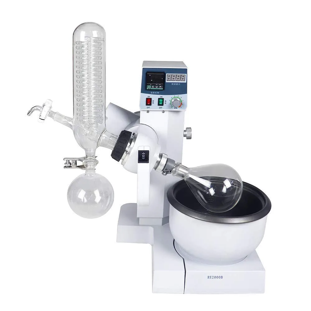 HNZXIB HNZXIB RE-2000B 2L Rotary Evaporator 110V Electric Lifting laboratory supply — product photo