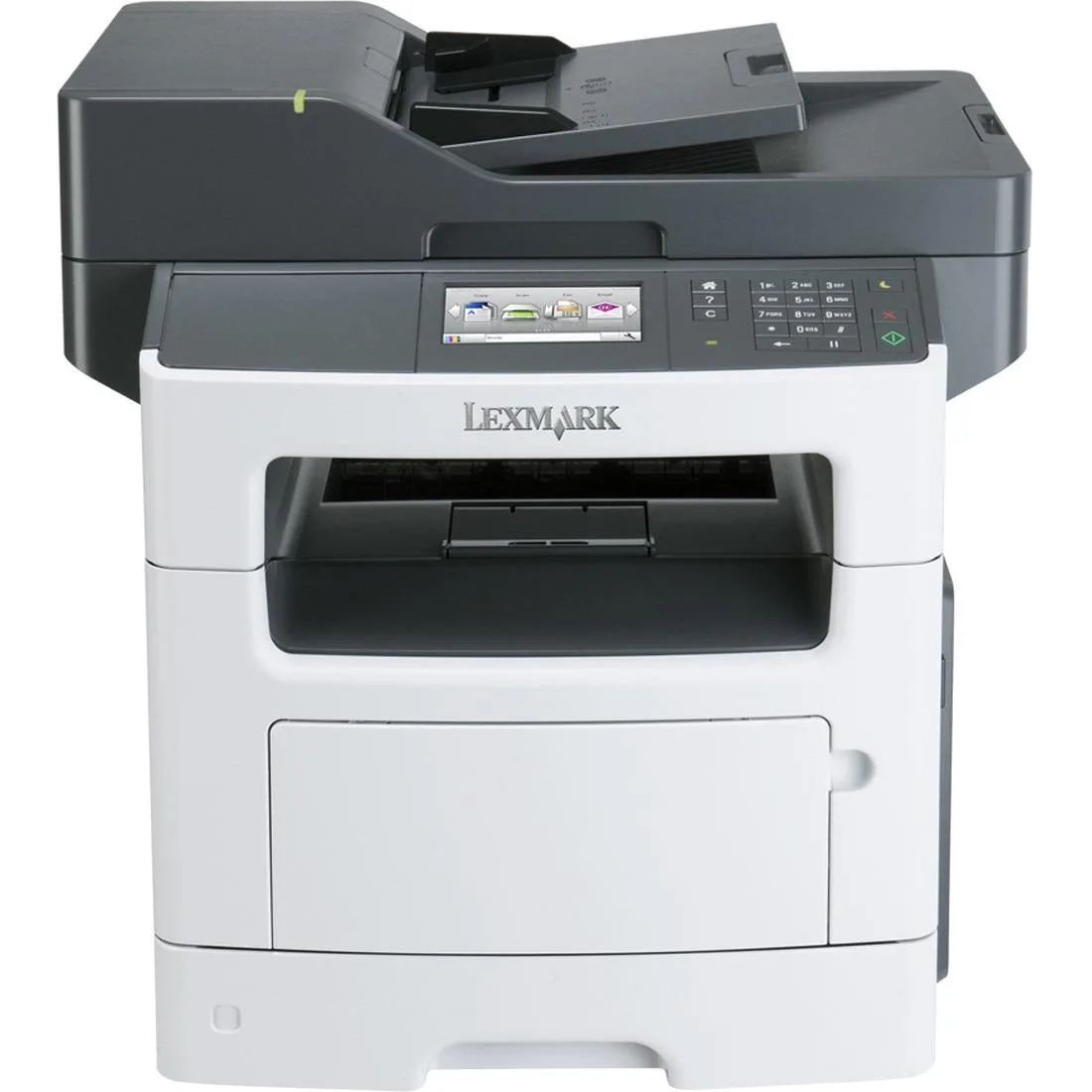 Lexmark XM1145 desktop monochrome laser multifunction printer with flatbed scanner