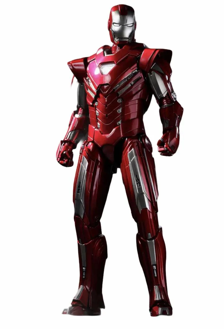 Hot Toys Hot Toys MMS213 Iron Man 3 Silver Centurion Mark 33 action figure — product photo
