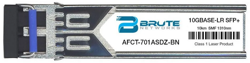 Brute Networks Brute Networks AFCT-701ASDZ 10GBASE-LR 10km 1310nm SFP+ transceiver — product photo