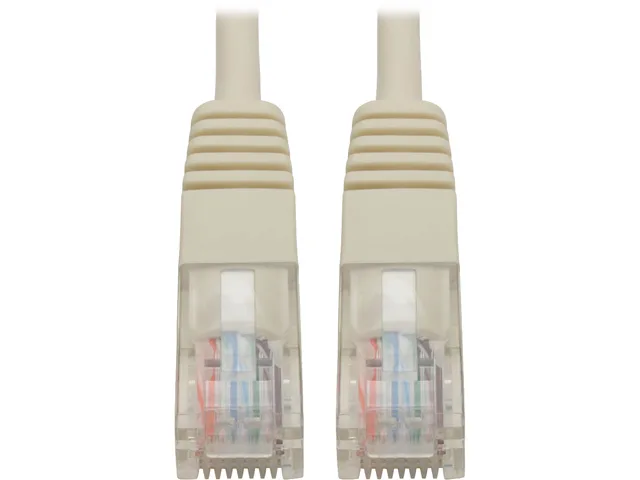 Tripp Lite Tripp Lite N002-007-WH Cat5e 350MHz 7 ft white network ethernet cable — product photo