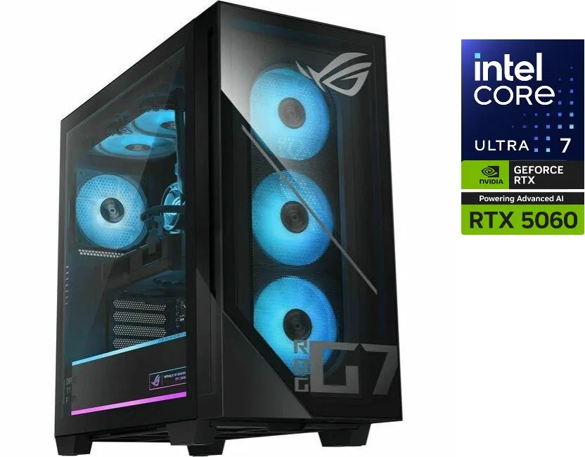 ASUS ASUS G700TF-PS766 Gaming PC Core Ultra 7 265F RTX 5060 32GB DDR5 1TB — product photo