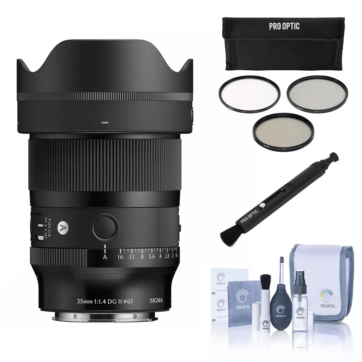 SIGMA SIGMA 35mm f/1.4 DG II Art Lens for L Mount with Filter Kit — product photo