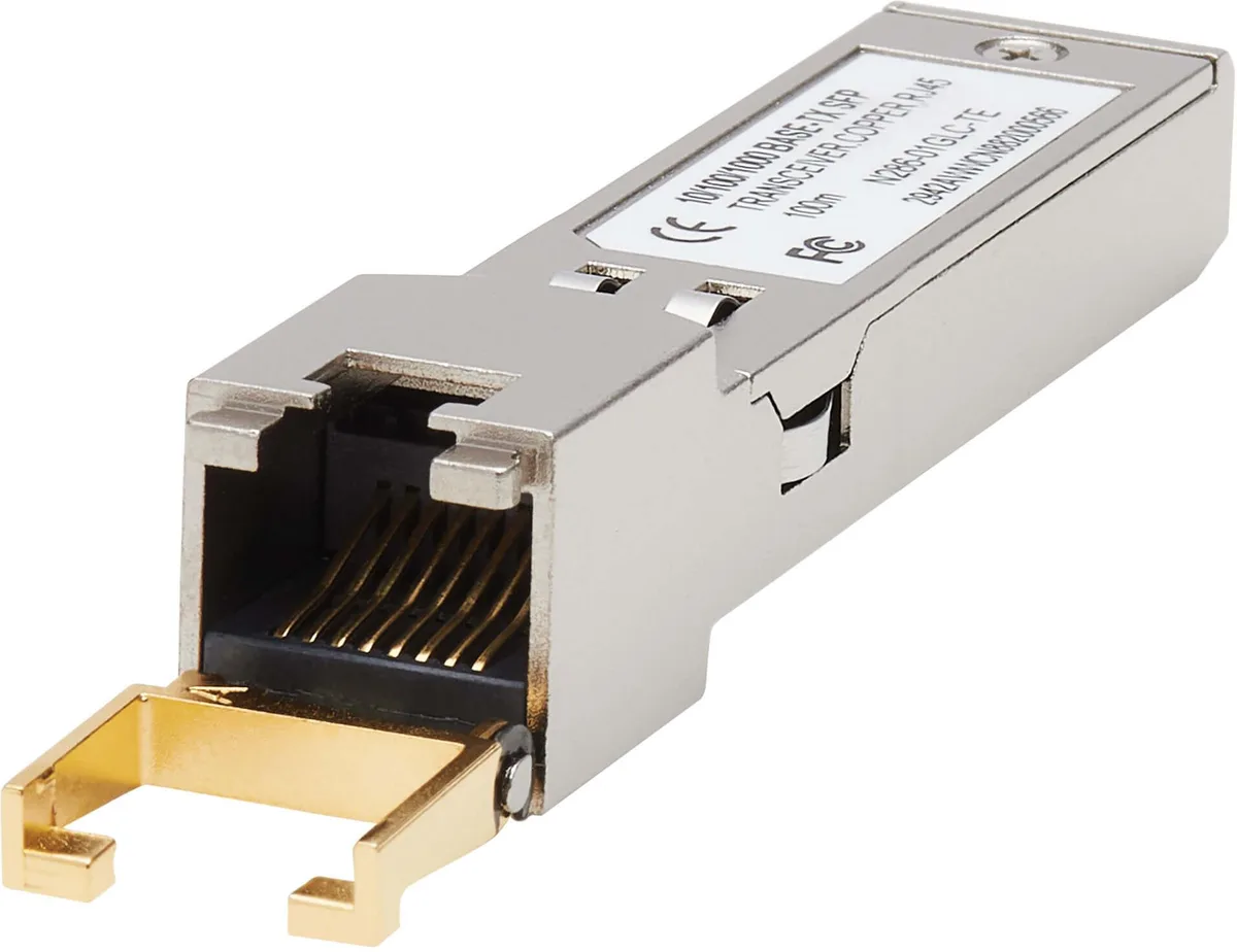 Tripp Lite Tripp Lite N286-01GLC-TE SFP transceiver 10/100/1000Base Cat6 100M — product photo