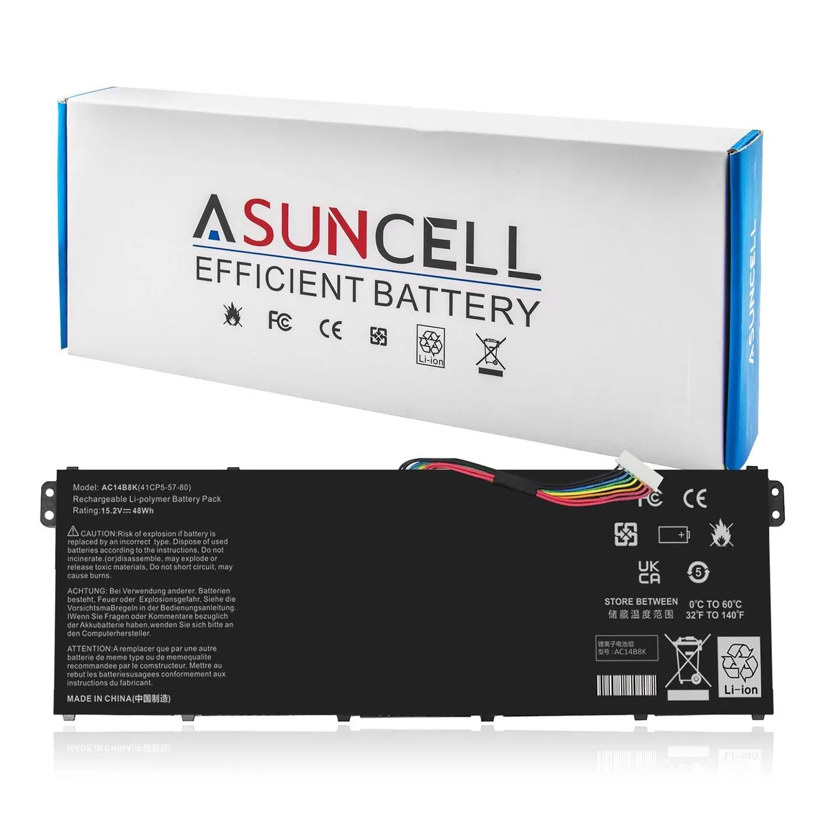 BoYata BoYata AC14B8K 48Wh laptop battery — product photo