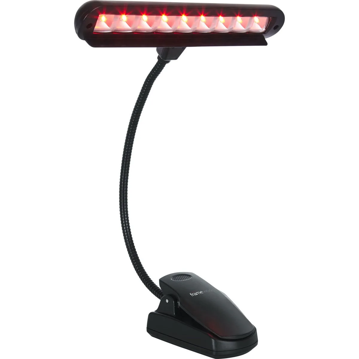 Gator Cases Gator Cases Frameworks Clip-on LED Music Lamp, Red — product photo