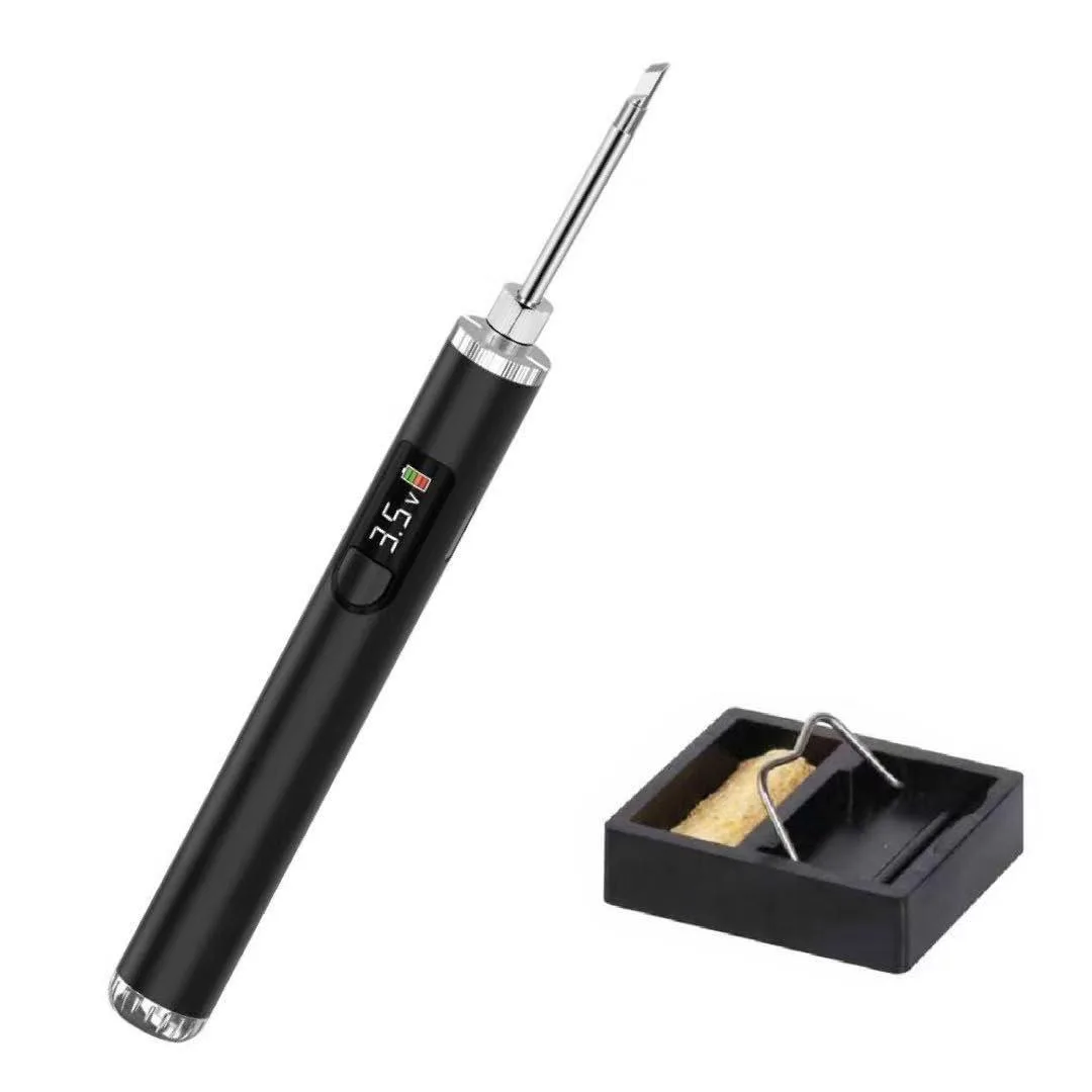 Slim pen-shaped soldering iron matte finish 15.7 cm