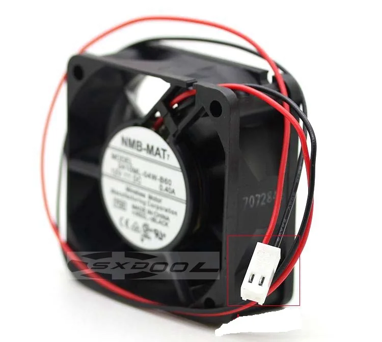 SXDOOL SXDOOL 2410ML-04W-B60 60mm 12V 0.40A 5300RPM 25CFM 36DBA 2 Pin case fan — product photo