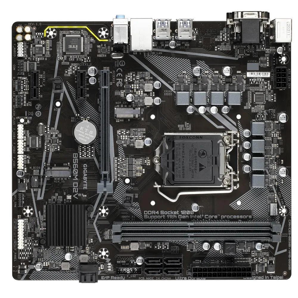 GIGABYTE GIGABYTE B560M D2V Intel motherboard — product photo