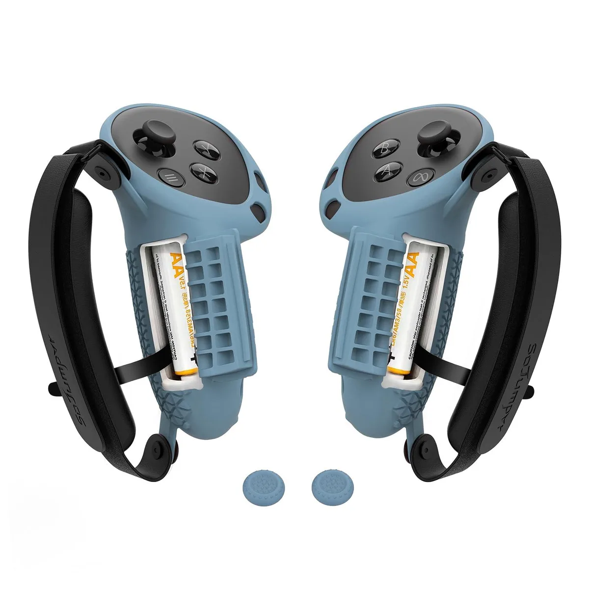  SoJumpvr Controller Grips Cover Quest 3/3S Fog Blue — product photo