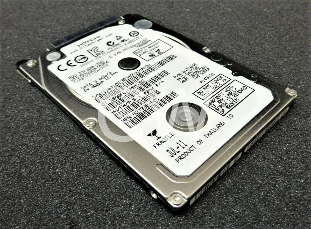 HGST HGST HTS723232A7A364 320GB 7200RPM 2.5" SATA internal hard drive — product photo