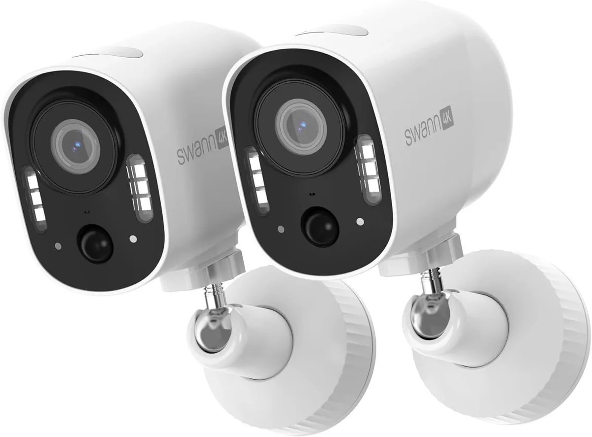 Swann Communications Swann Communications Xtreem4K Wireless Surveillance 2 Pack 32GB — product photo