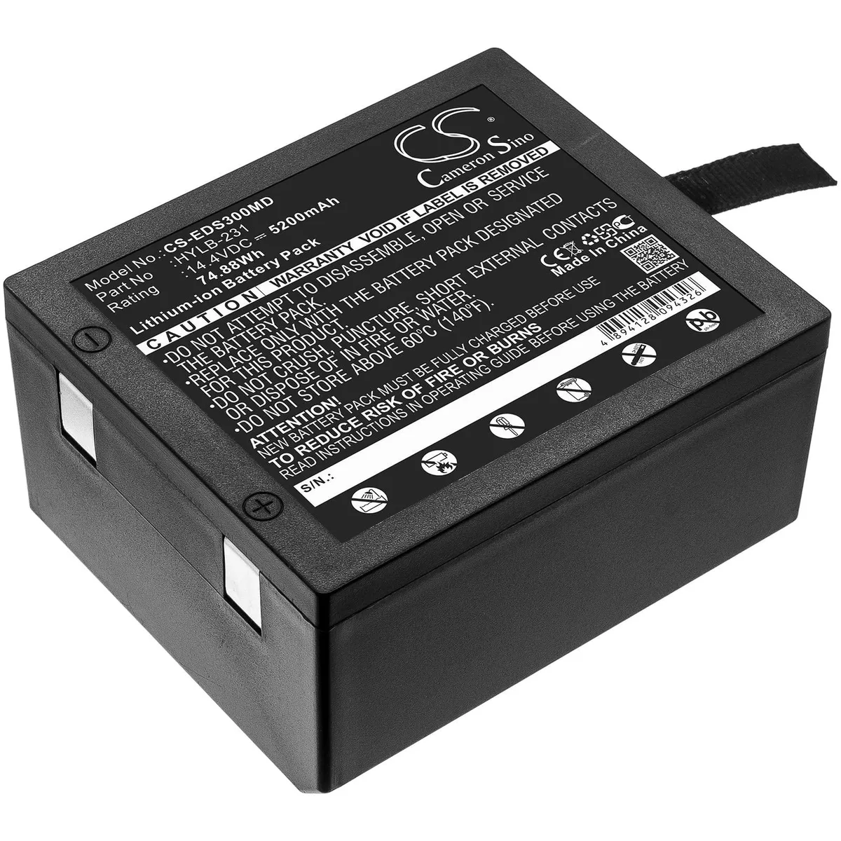  Cameron Sino HYLB-231 Battery for SE3, SE-3 5200mAh 74.88Wh — product photo