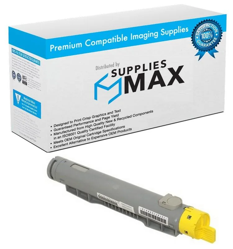 SuppliesMax SuppliesMax Dell 310-5808 Yellow Toner Cartridge 8000 Pages — product photo