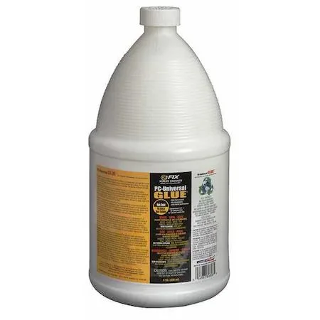 One-gallon plastic jug of neutral contact cement