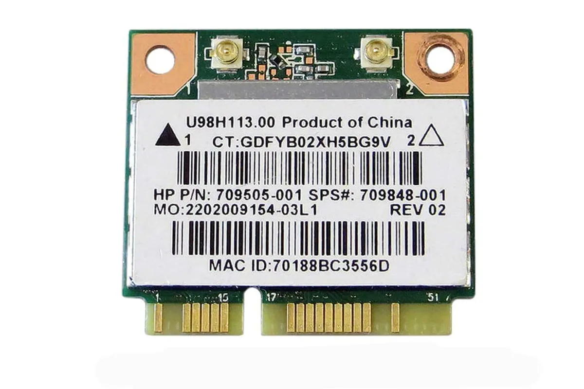 HP HP RTL8188EE 802.11 bgn 1x1 WiFi card Mini PCI Express — product photo