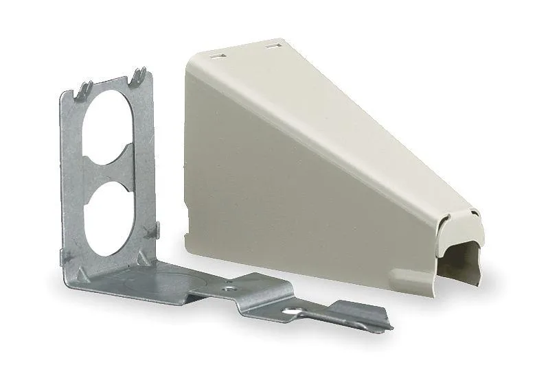 Hubbell Incorporated Hubbell Incorporated HBL5786IVA Adjustable Offset Connector Ivory Steel — product photo