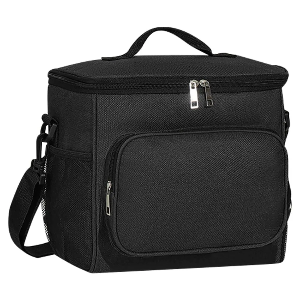 No Sew No Sew Insulated Lunch Bag 10L Black — product photo