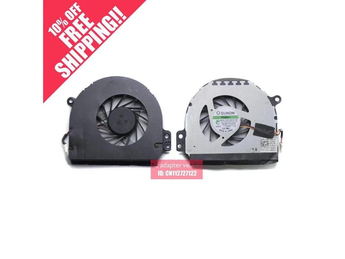 Fans Fans laptop CPU fan 0F5GHJ F5GHJ MF60100V1-Q010-G99 — product photo