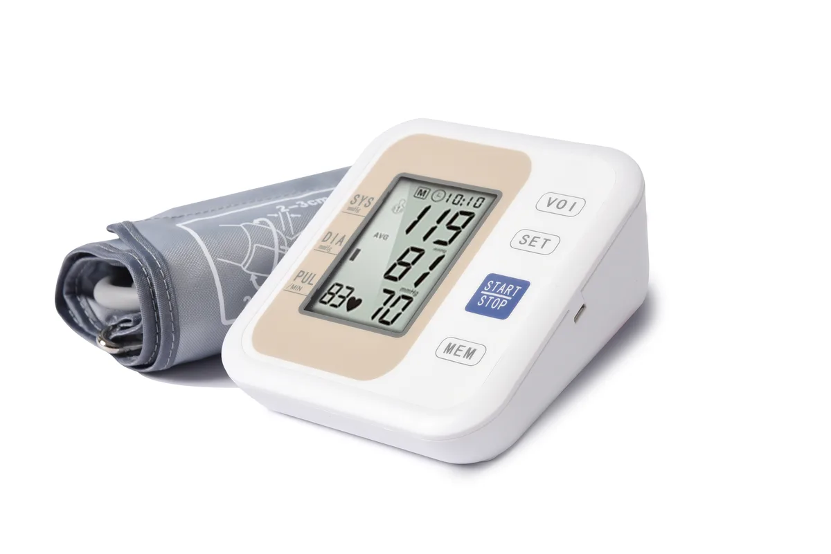 Shenzhen Yuezhongxing Technology Co.,Ltd Shenzhen Yuezhongxing Technology Co.,Ltd Upper Arm Blood Pressure Monitor Racing Yellow 99 Memories — product photo