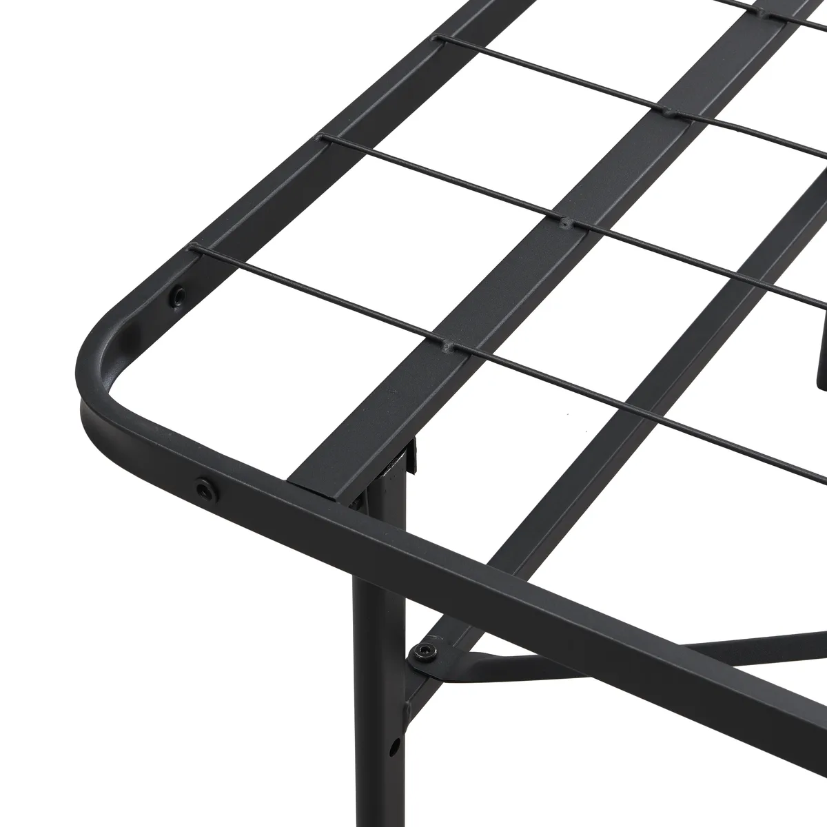 tuphen tuphen Queen Metal Platform Folding Bed 14 Inch Black — product photo