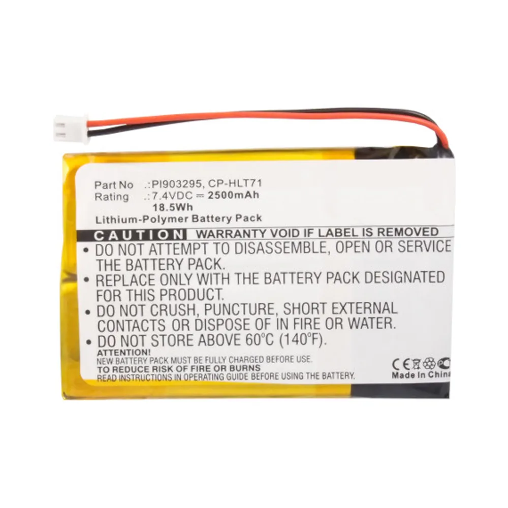 MPF Products MPF Products 7.4V 2500mAh 18.5Wh Battery CP-HLT71 HLT71BAT PL903295 — product photo