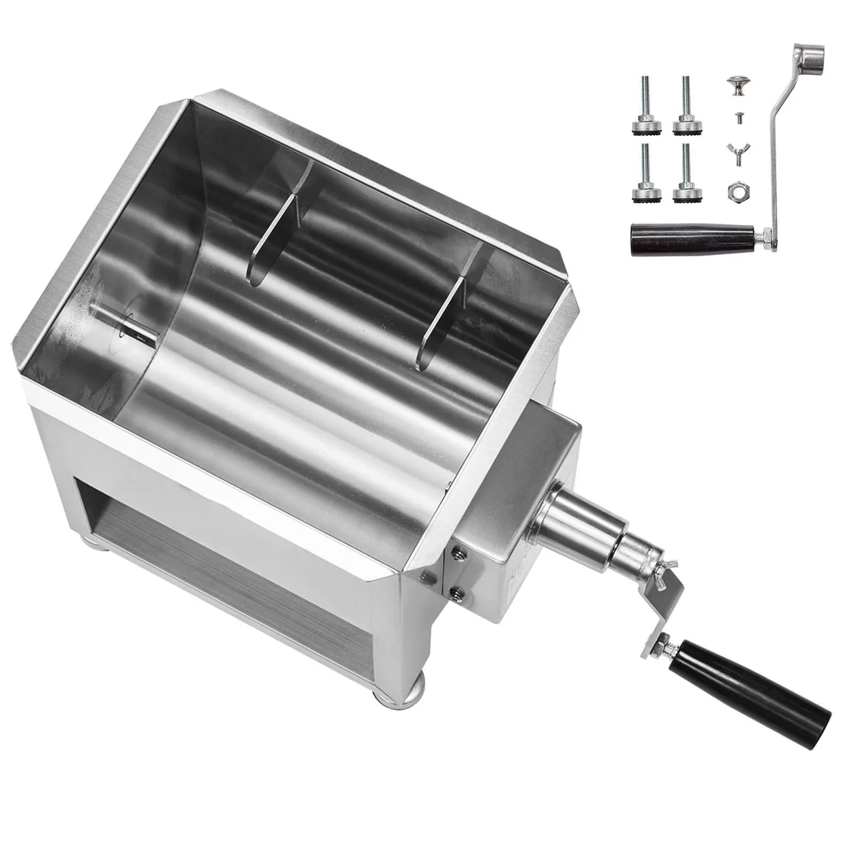 VEVOR VEVOR Manual Meat Mixer 15L Fixed Tank Stainless Steel — product photo
