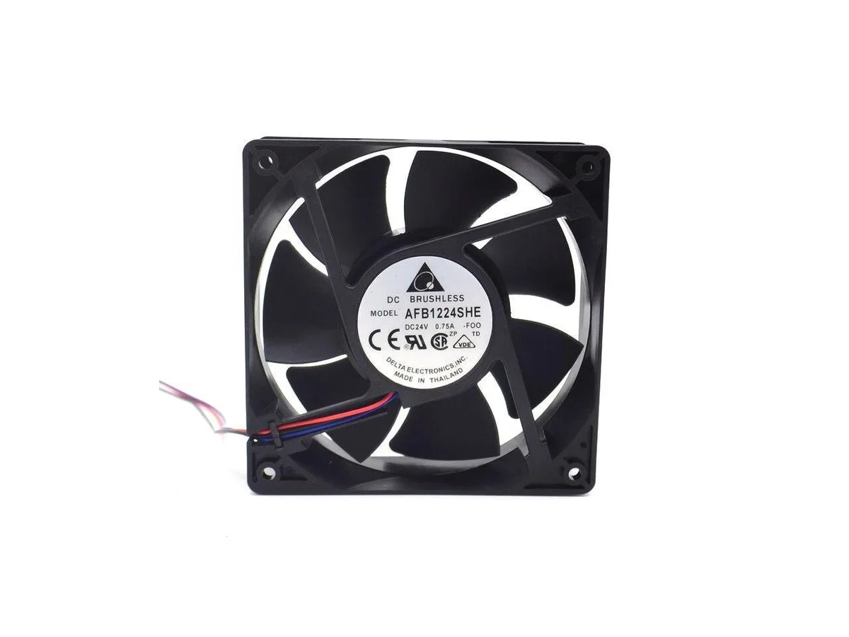Fans Fans AFB1224SHE 12038 24V 0.75A 120x120x38mm case fan — product photo