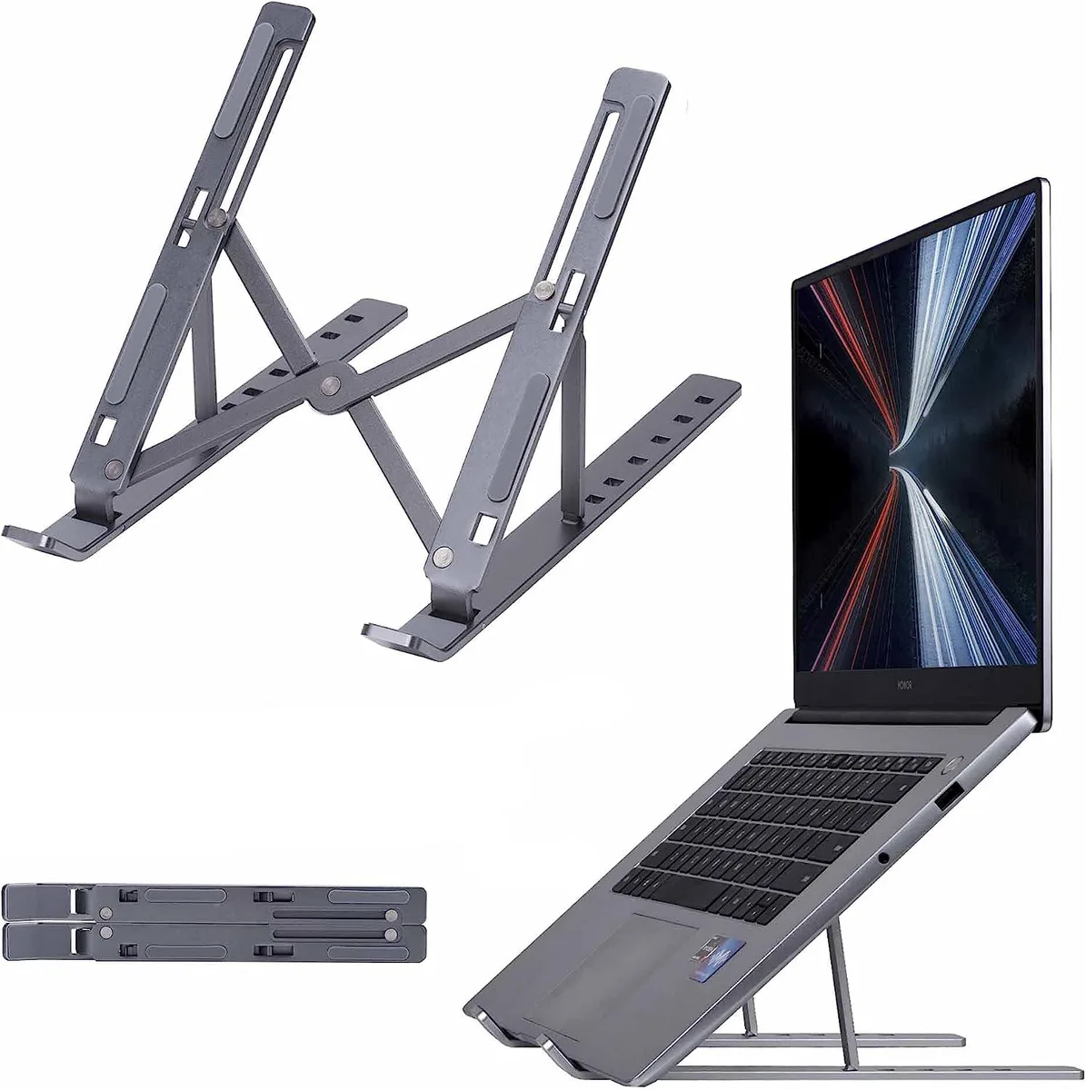 LUOM LUOM N3 Laptop Stand 15.6" Aluminium Black — product photo