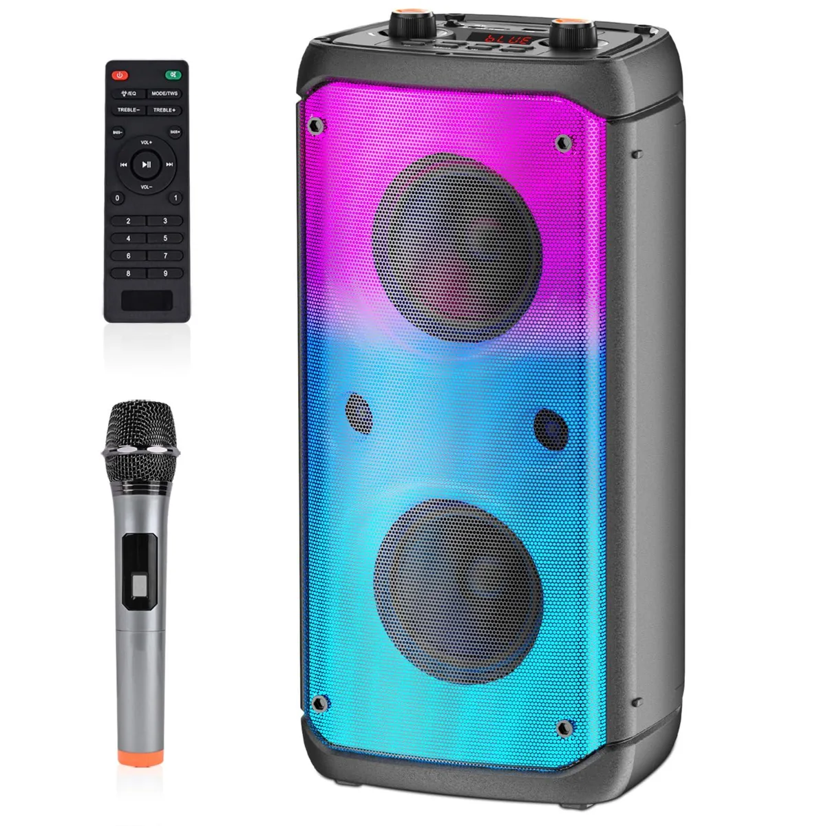DNBeffulgent DNBeffulgent Q55 portable speaker 80W peak 10000mAh Bluetooth 5.0 — product photo