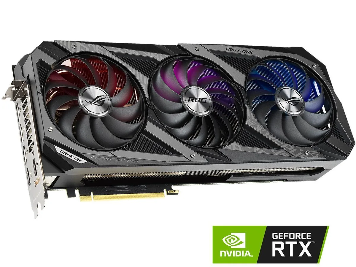 ASUS ASUS ROG Strix GeForce RTX 3080 10GB graphics card — product photo
