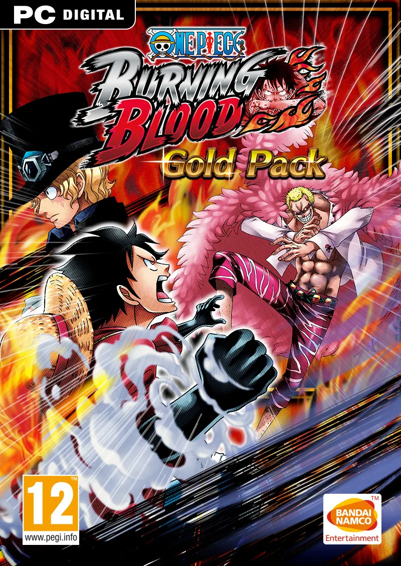 Bandai Namco Entertainment America Inc Bandai Namco Entertainment America Inc 40097 One Piece Burning Blood Gold Pack downloadable game — product photo