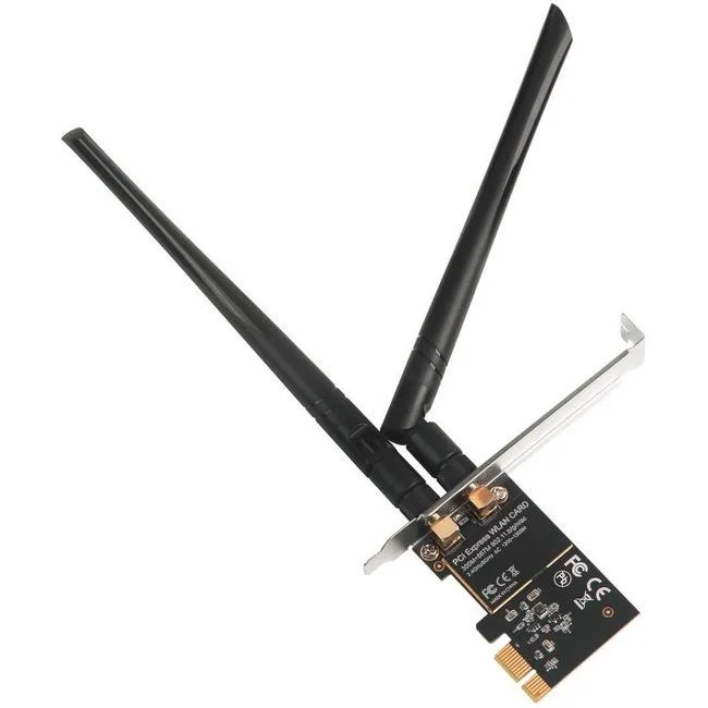 SIIG, Inc SIIG, Inc Wireless 2T2R Dual Band WiFi Ethernet PCIe Card AC1200 LB-WR0011-S1 — product photo