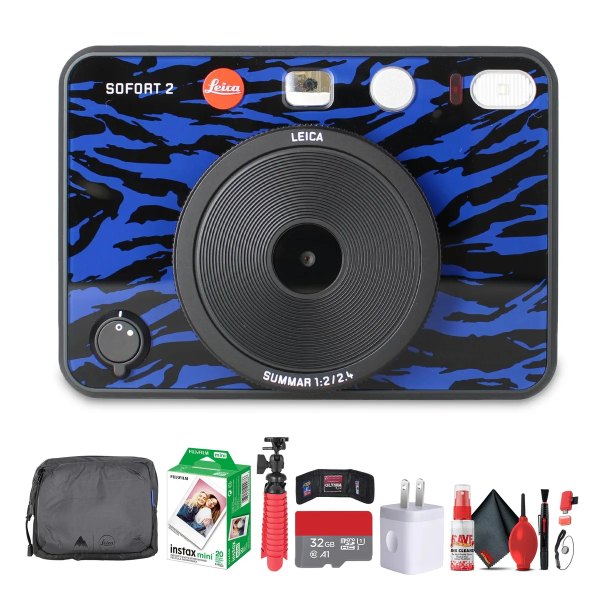 Leica Leica SOFORT 2 Burton Edition Camera Kit Jake Blue 32GB — product photo