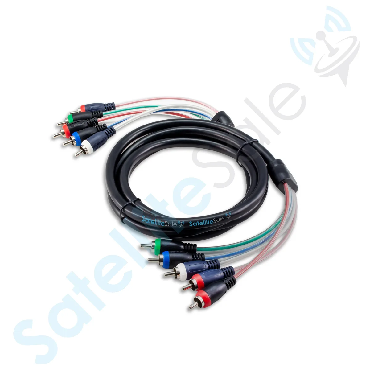 RCA RCA 6ft 5-RCA Component Cable Male-to-Male Black — product photo