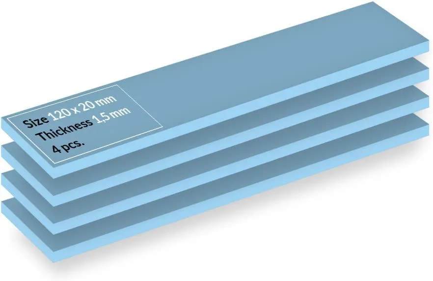 ARCTIC COOLING ARCTIC COOLING TP-3 Thermal Pad 120x20mm 1.5mm 4 pcs ACTPD00057A — product photo