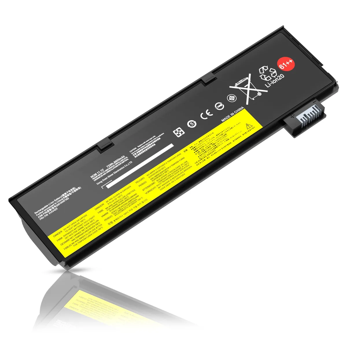 No Sew No Sew 01AV425 72Wh 11.1V Laptop Battery — product photo