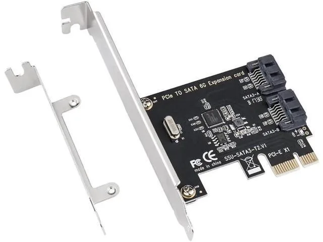 LORDWORLD LORDWORLD PCI-E 2.0 x1 to 2 Port SATA III Adapter — product photo