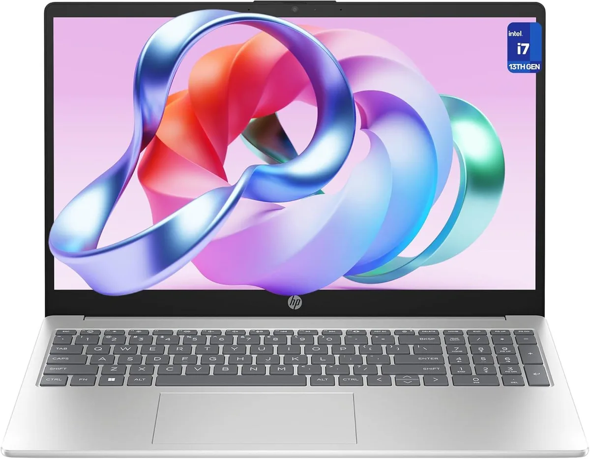HP HP 15 laptop Intel Core i7-1355U 32GB DDR5 1TB SSD 15.6" FHD touchscreen Windows 11 Pro — product photo