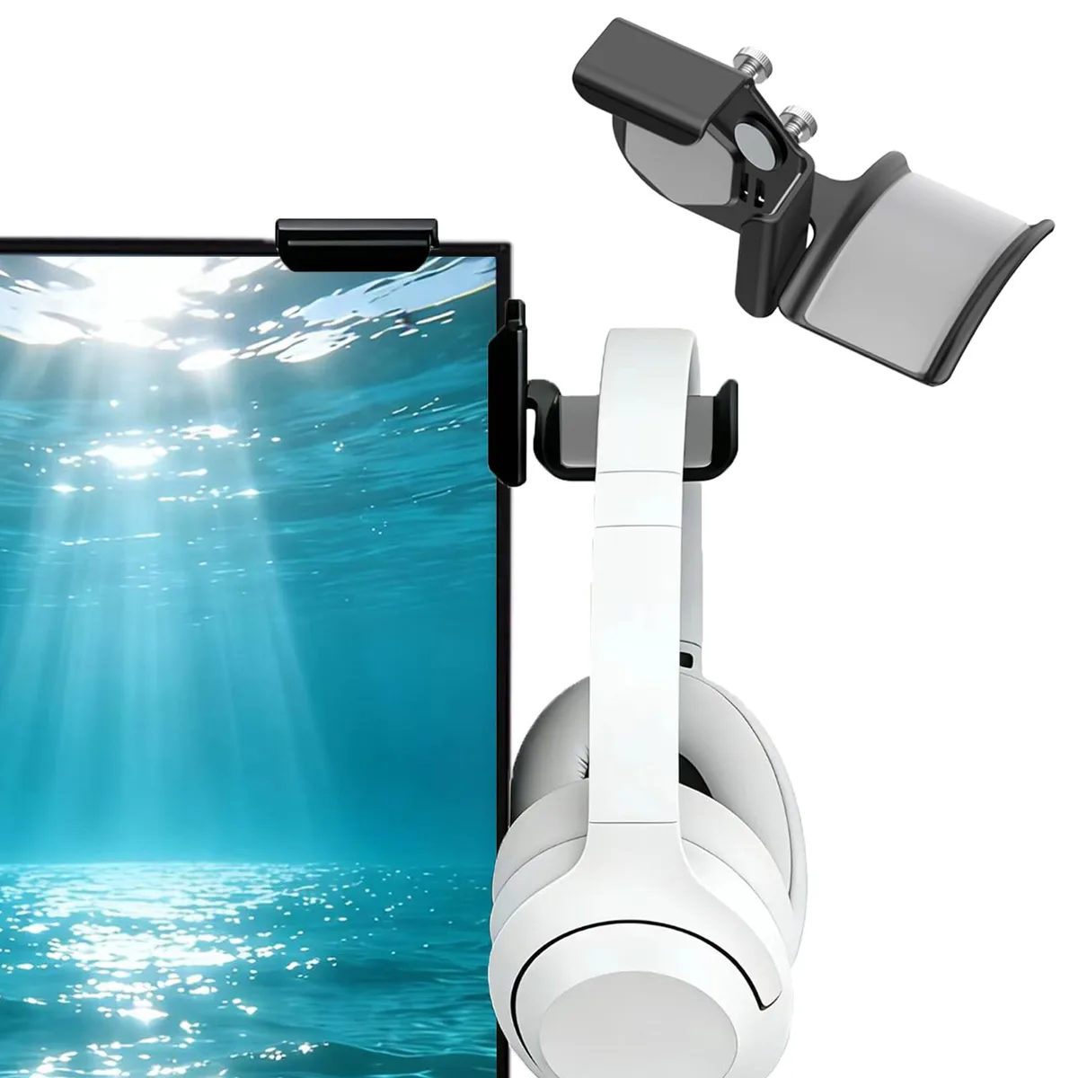 Avid SIRO003 Monitor Clamp Headphone Stand Black — product photo