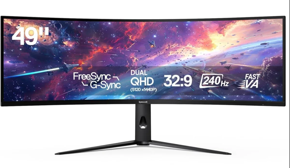 Redragon Redragon 49" Gaming Monitor 5120x1440 240Hz 1000R Curve — product photo