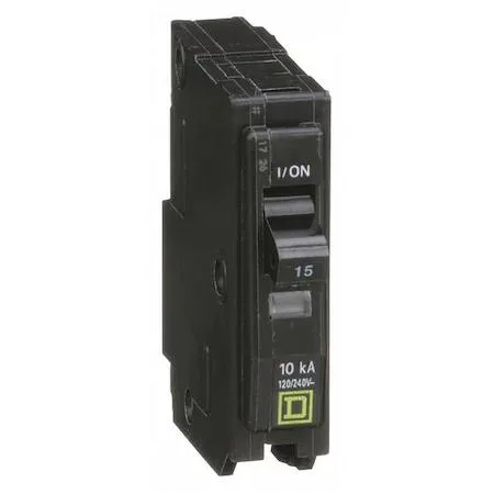 SQUARE D SQUARE D QO115 Circuit Breaker 15A 1 Pole 120/240V AC — product photo